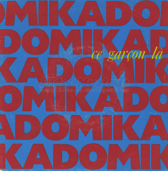 Mikado - Ce gar�on-l�