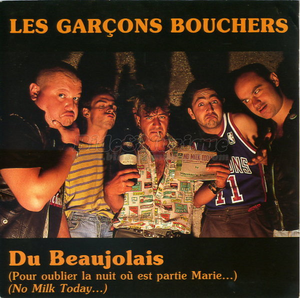 Les Garçons Bouchers - Du beaujolais (Pour oublier la nuit où est partie Marie…)