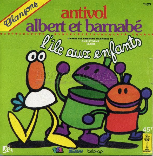 Casimir et l'Île aux Enfants - La chanson d'Albert et Barnabé