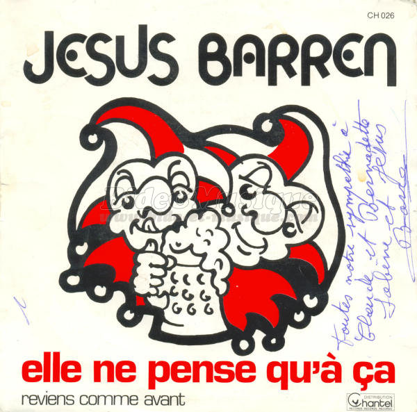 Jésus Barren - Reviens comme avant