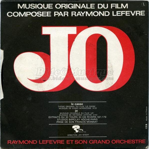 Raymond Lefèvre - B.O.F. : Bides Originaux de Films