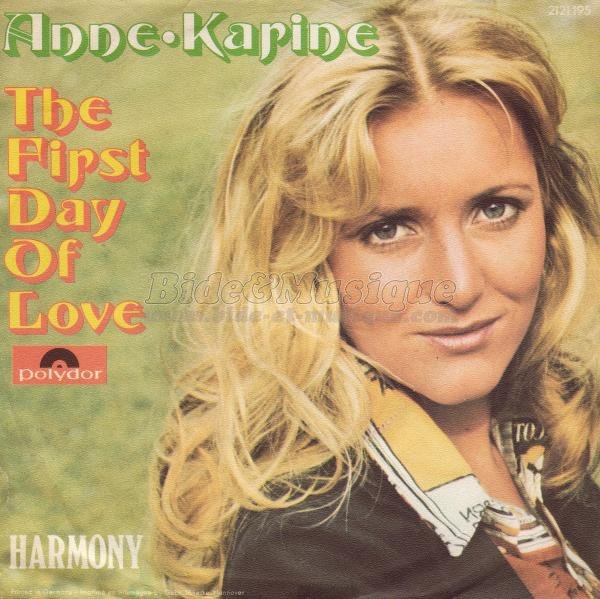 Anne Karine Strøm - The first day of love