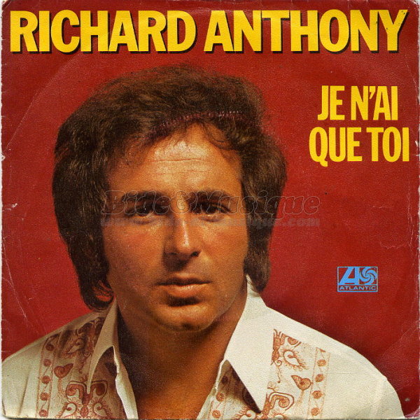 Richard Anthony - V.O. V.F. (version anglophone)