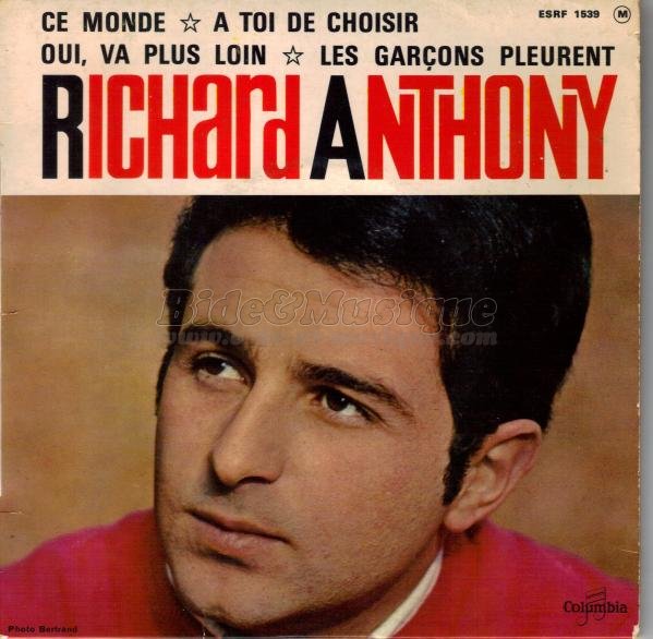 Richard Anthony - Chez les yé-yé