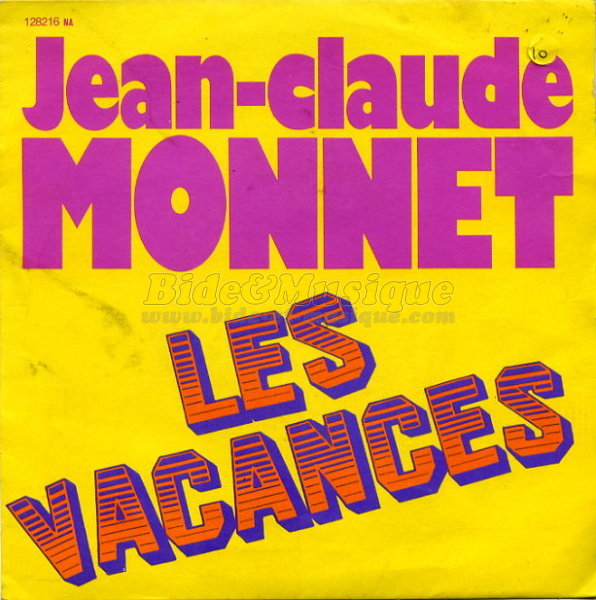 Jean-Claude Monnet - Carte d'identité