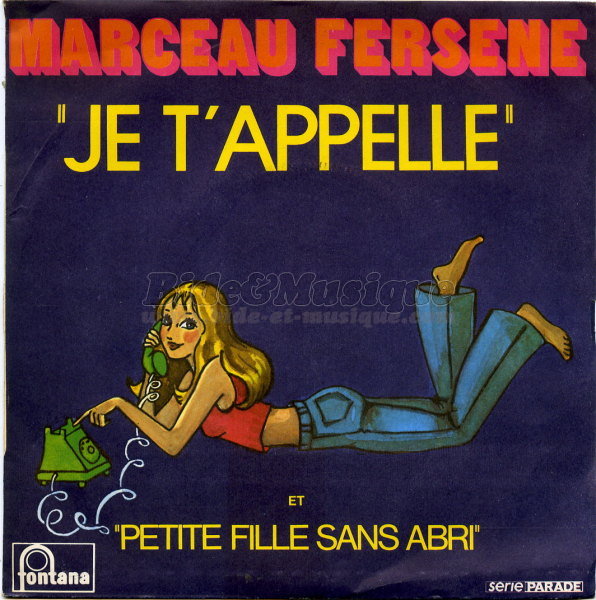 Marceau Fersène - Petite fille sans abri