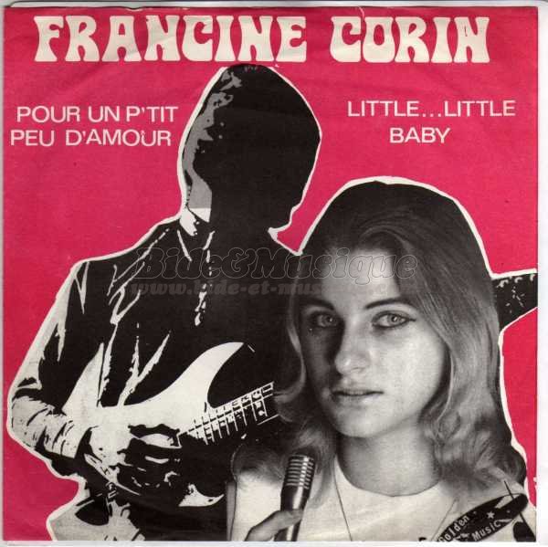 Francine Corin - Pour un p'tit peu d'amour