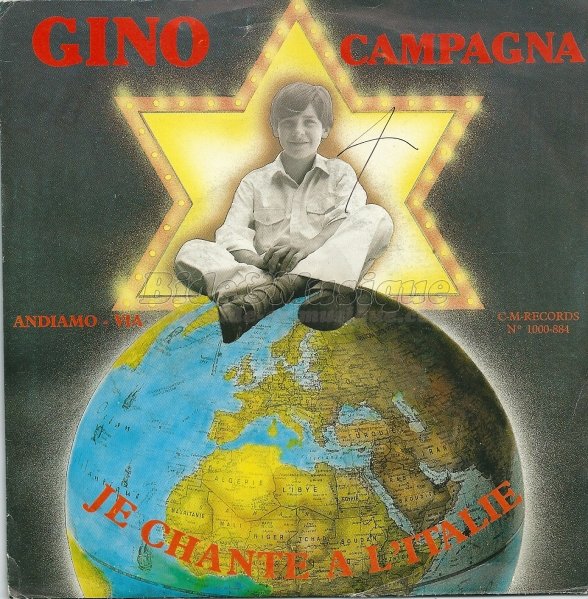 Gino Campagna - Je chante à l'Italie