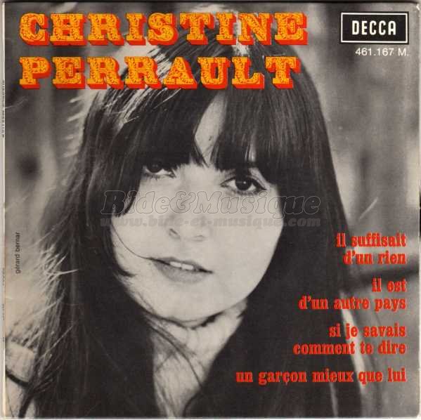 Christine Perrault - Un garçon mieux que lui