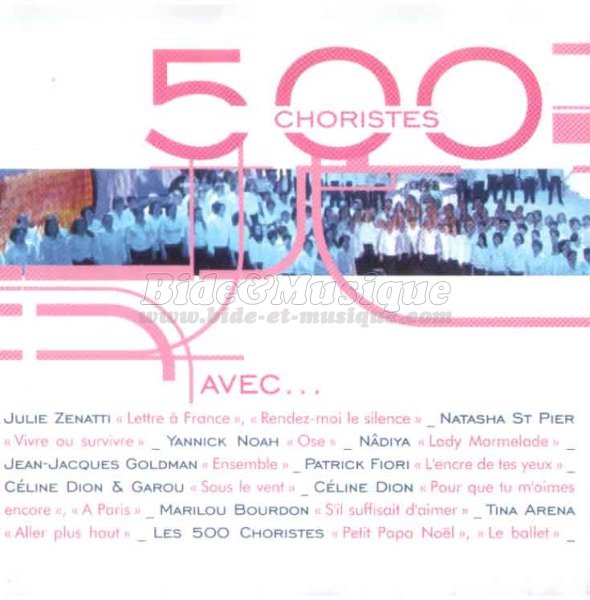 500 Choristes avec… - Petit Papa No�l
