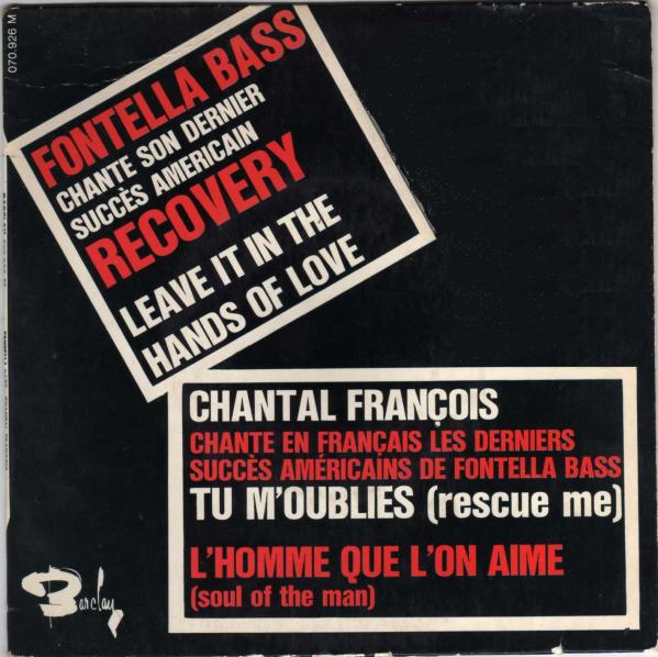 Chantal François - Tu m'oublies
