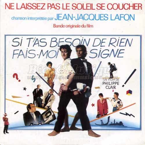 Jean-Jacques Lafon - Ne laissez pas le soleil se coucher