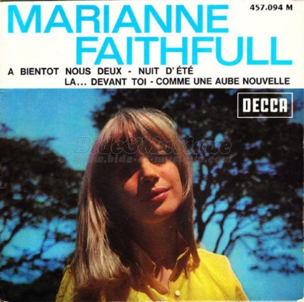 Marianne Faithfull - A bientôt nous deux