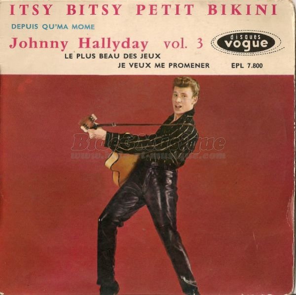 Johnny Hallyday - Itsy bitsy petit bikini