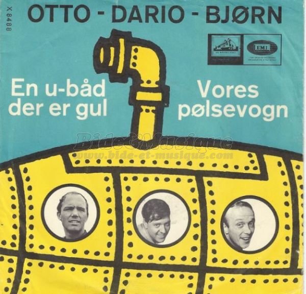 Otto Brandenburg, Dario Campeotto, Bjørn Tidmand - En u-båd der er gul