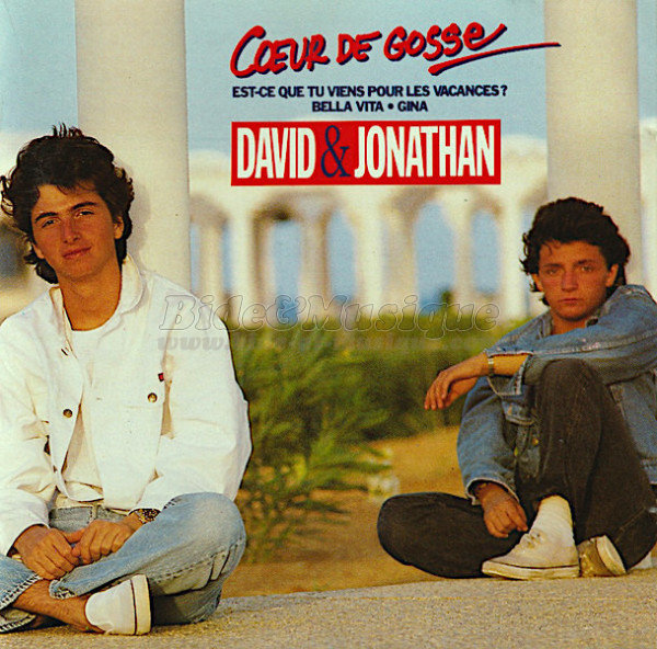 David et Jonathan - Prénoms bibliques