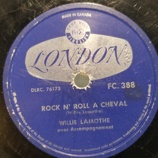 Willie Lamothe - Rock'n'roll à cheval