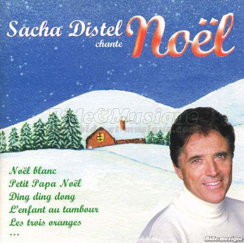 Sacha Distel - Noël Blanc
