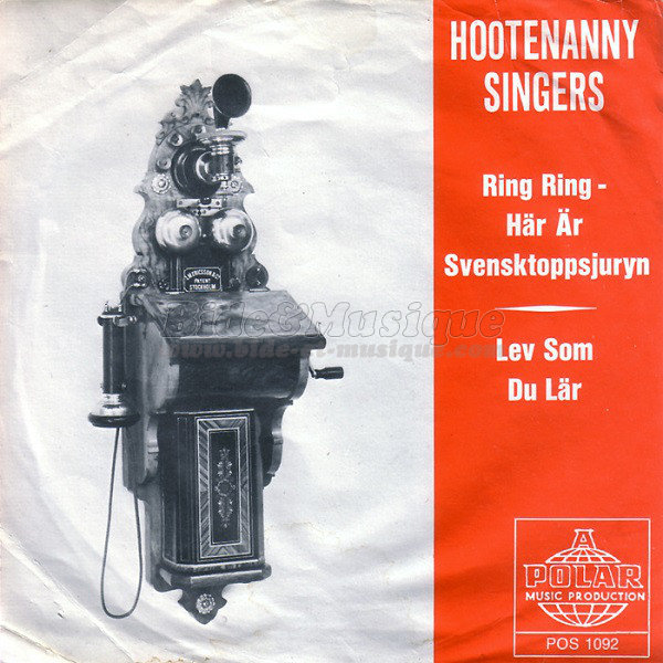 Hootenanny Singers - Ring ring (här är svensktoppsjyryn)