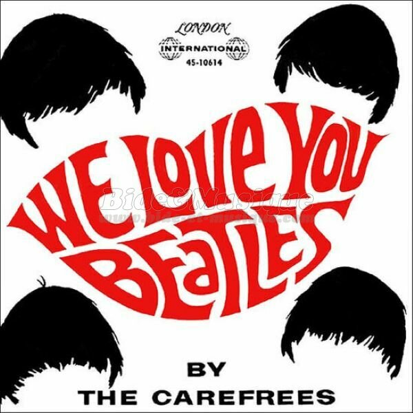 The Carefrees - We loves you Beatles