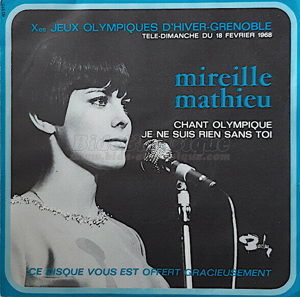 Mireille Mathieu - Bidonautes font du ski, Les