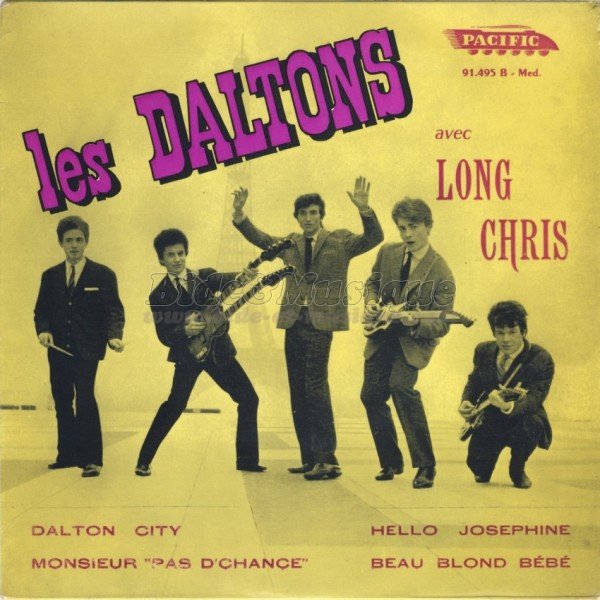 Long Chris et les Daltons - Beau blonde bébé