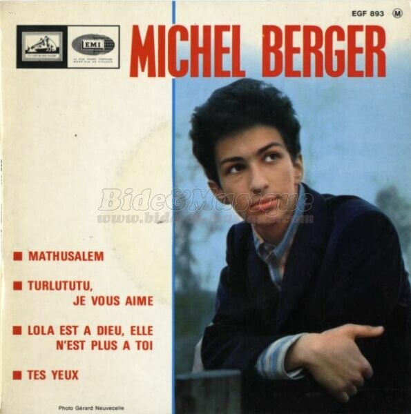 Michel Berger - Lola est à Dieu, elle n'est plus à toi