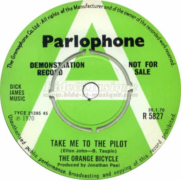 Orange Bicycle - Take me to the pilot