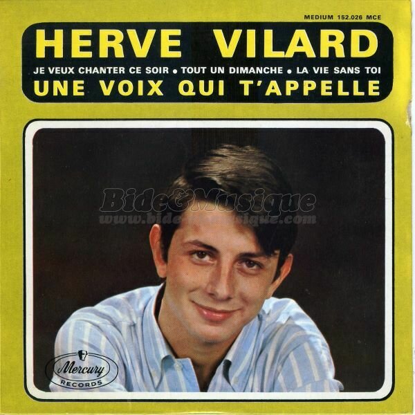 Hervé Vilard - Une voix qui t'appelle