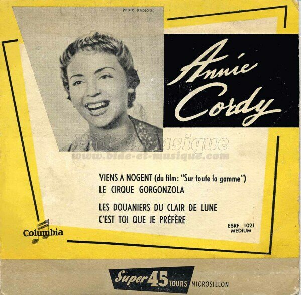 Annie Cordy - Années cinquante