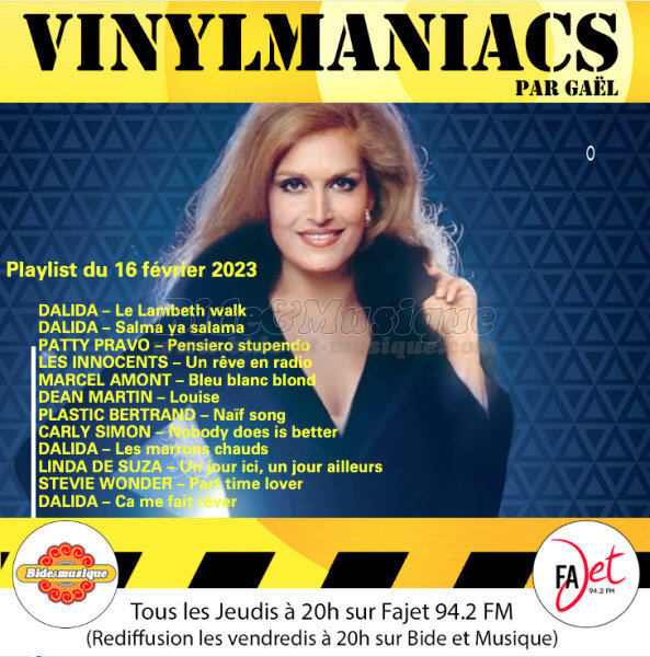 Vinylmaniacs - Emission n°248 (16 février 2023)