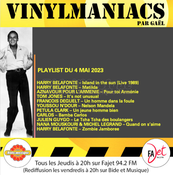 Vinylmaniacs - Emission n°258 (4 mai 2023)