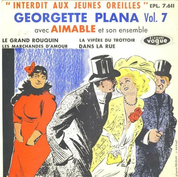 Georgette Plana - La vipère du trottoir