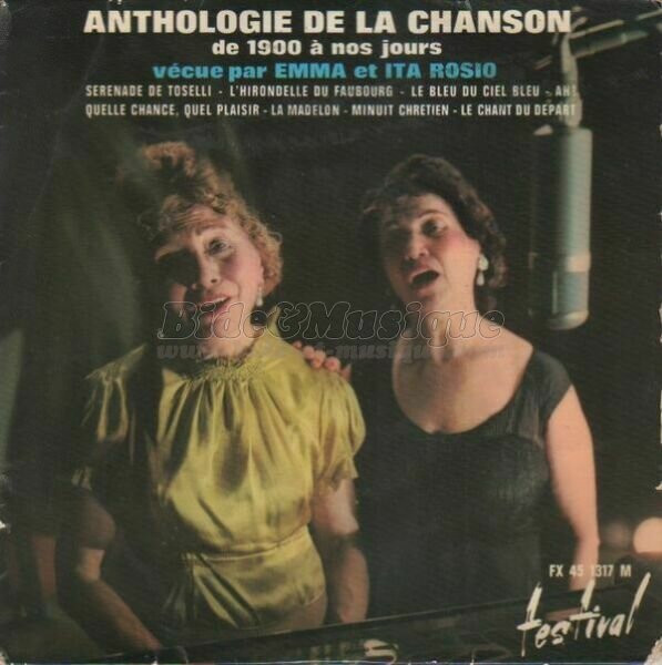 Emma et Ita Rosio - L'hirondelle du faubourg