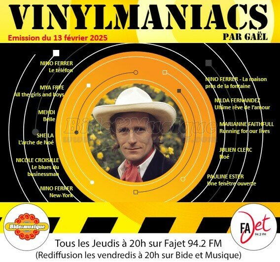 Vinylmaniacs - Emission n°335 (13 février 2025)