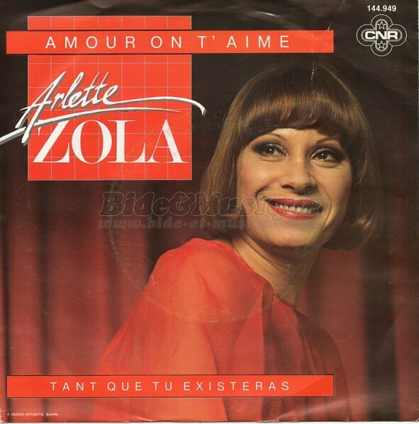 Arlette Zola - Amour on t'aime