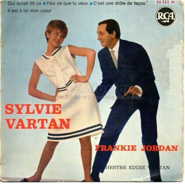 Sylvie Vartan et Frankie Jordan - C'est une drôle de façon