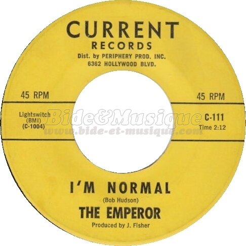 The Emperor - I'm normal