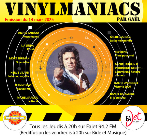 Vinylmaniacs - Emission n°338 (14 mars 2025)