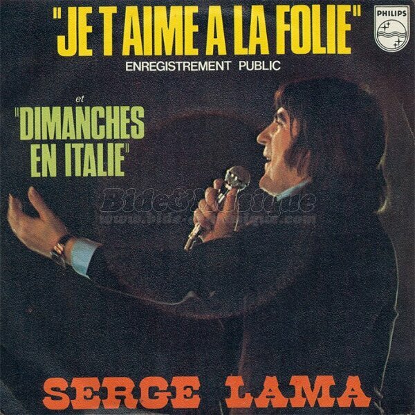 Serge Lama - Dimanches en Italie