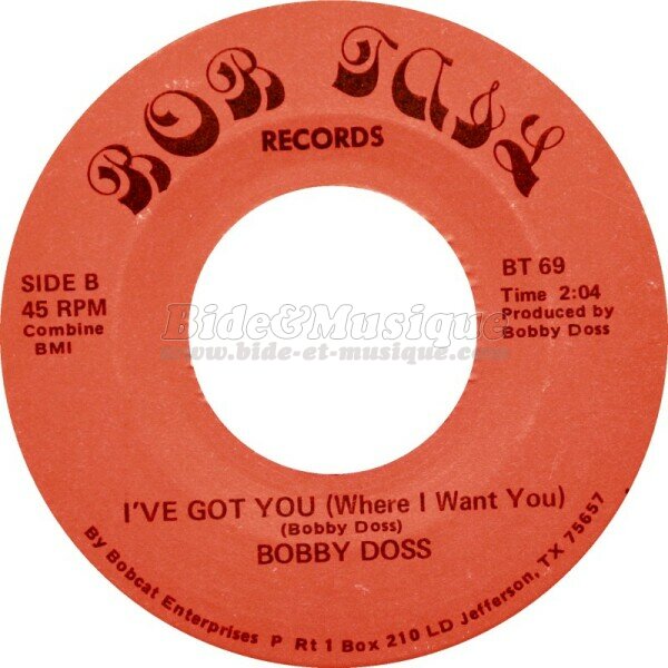 Bobby Doss - Rock'n Bide