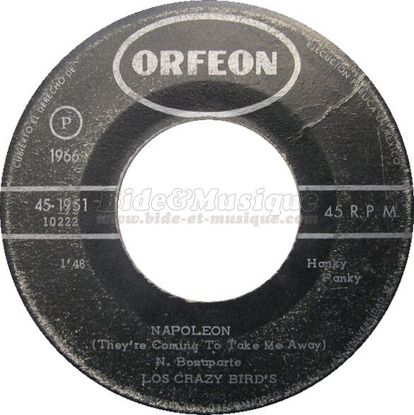 Los Crazy Bird's - Napoleón