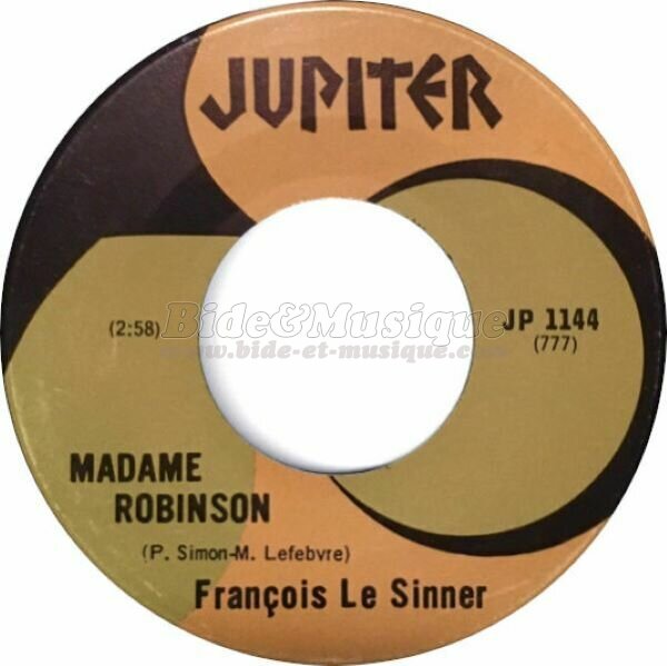 François Le Sinner - Madame Robinson