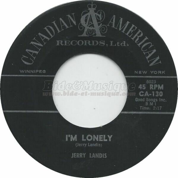 Jerry Landis - I'm lonely