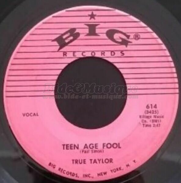 True Taylor - Teenage fool