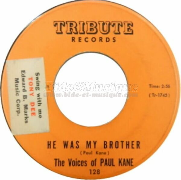 The Voices of Paul Kane - He was my brother