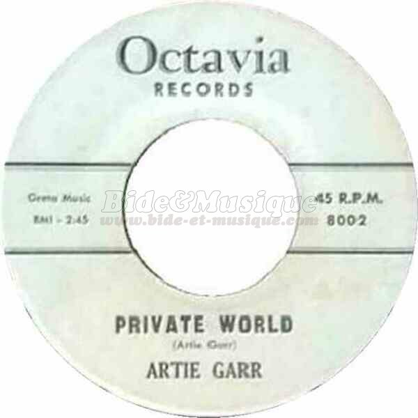 Artie Garr - Private world