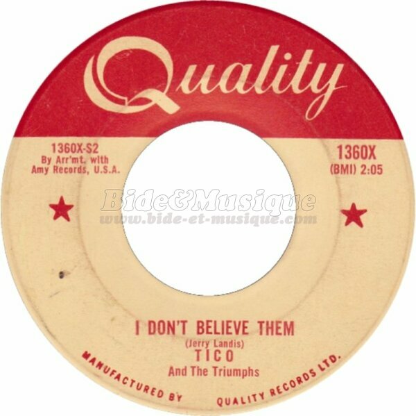 Tico and the Triumphs - Sixties