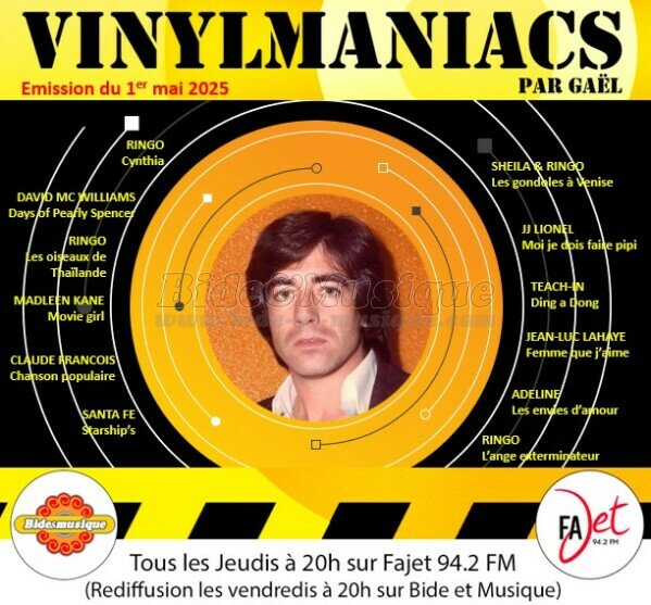 Vinylmaniacs - Emissions : Vinylmaniacs (rediffusion)