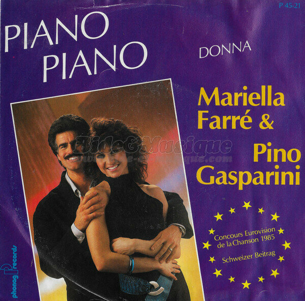 Mariella Farré & Pino Gasparini - Piano piano